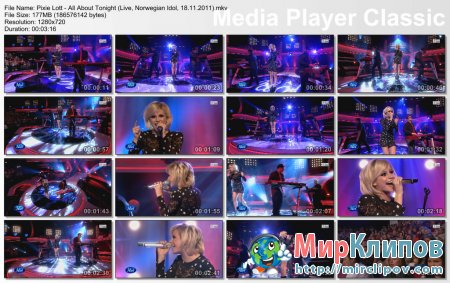 Pixie Lott - All About Tonight (Live, Norwegian Idol, 18.11.2011)