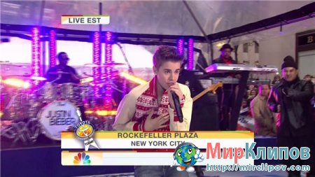 Justin Bieber  - Never Say Never (Live, The Today Show)