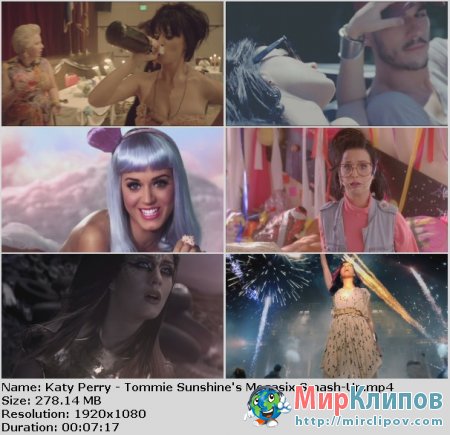 Katy Perry - Tommie Sunshine's Megasix Smash-Up