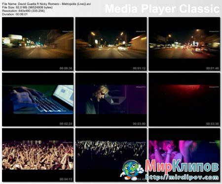 David Guetta Feat. Nicky Romero - Metropolis (Live)