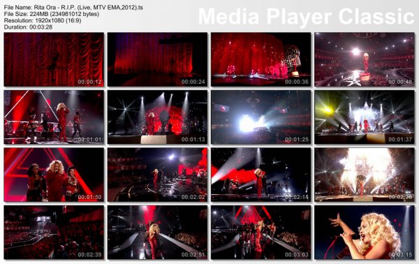 Rita Ora - R.I.P. (Live, MTV EMA, 2012)