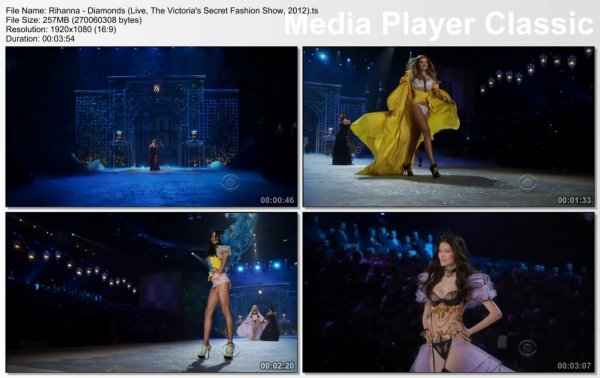 Rihanna - Diamonds (Live, The Victoria's Secret Fashion Show, 2012)