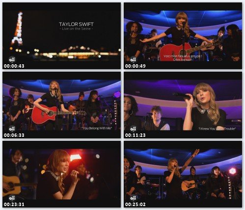 Taylor Swift  - Live On The Seine (Paris 2013)