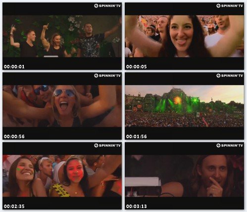 Afrojack, Nicky Romero, David Guetta - Showtek 'Booyah' (Live at Tomorrowland 2013)