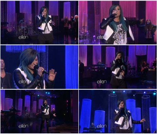 Demi Lovato - Neon Lights (Live @ The Ellen Show)