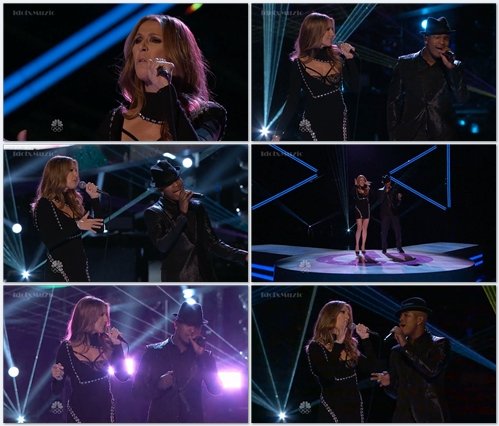 Celine Dion & Neyo - Incredible (Live @ The Voice Finale)