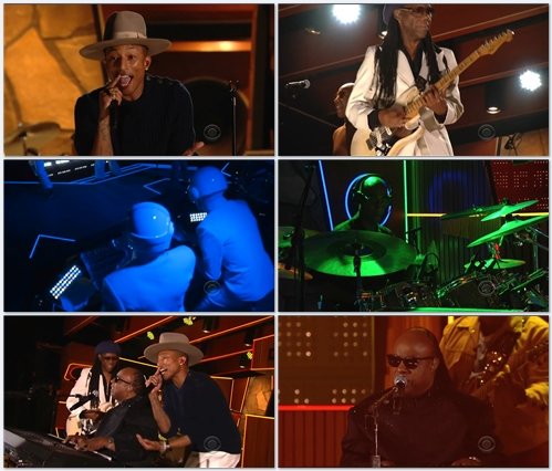 Daft Punk, Stevie Wonder, Pharrell Williams & Nile Rodgers - Get Lucky (Live @ Grammy Awards 2014)