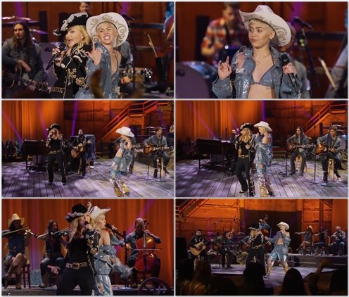 Miley Cyrus & Madonna - Don’t Tell me / We Can’t Stop (Live @ MTV Unplugged)