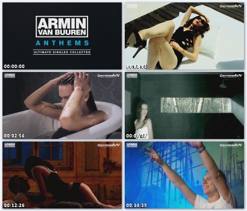 Armin Van Buuren - Armin Anthems Music Video Mega Mix