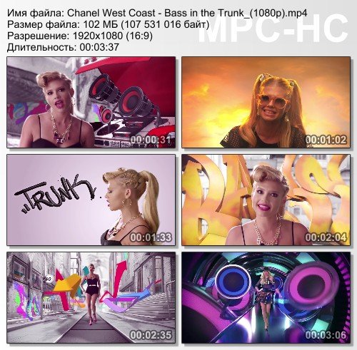 Chanel West Coast - Bass in the Trunk