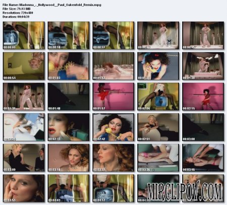Madonna - Hollywood (Paul Oakenfold Remix)