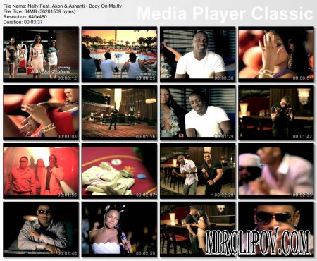 Nelly Feat. Akon & Ashanti - Body On Me