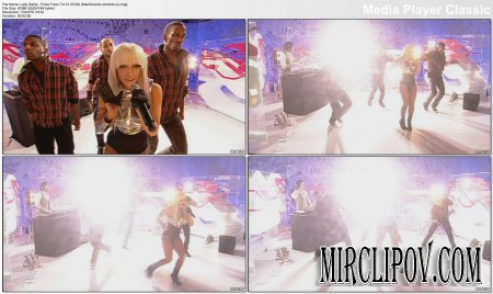 Lady GaGa - Poker Face (Live, T4, 01.03.09)