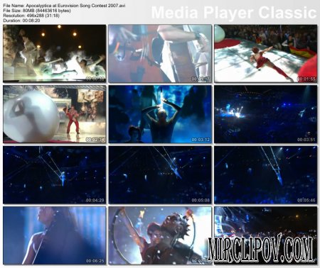 Apocalyptica - Live Perfomance (Eurovision, 2007)