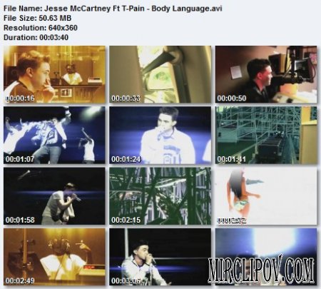 Jesse McCartney Feat. T-Pain - Body Language