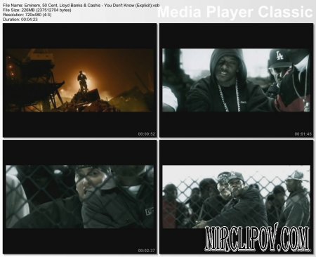 Eminem Feat. 50 Cent, Lloyd Banks & Cashis - You Don't Know (Explicit Version)