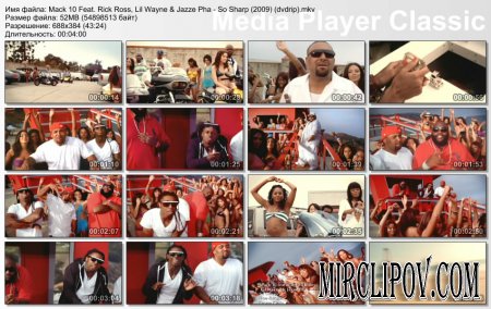 Mack 10 Feat. Rick Ross, Lil Wayne & Jazze Pha - So Sharp