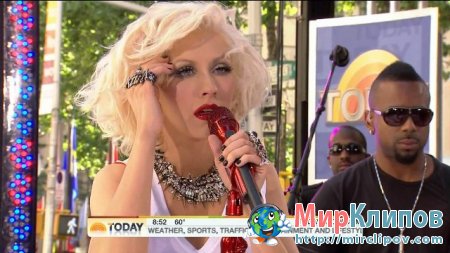 Christina Aguilera - Beautiful (Live, Today Show)