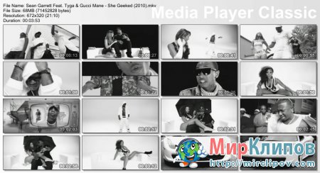 Sean Garrett Feat. Tyga & Gucci Mane - She Geeked
