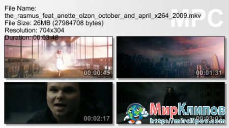 The Rasmus Feat. Anette Olzon - October And April
