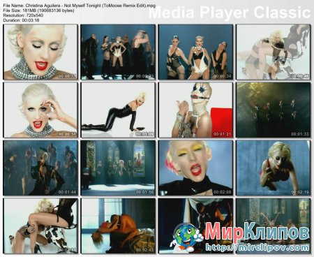 Christina Aguilera - Not Myself Tonight (ToMoose Remix Edit)