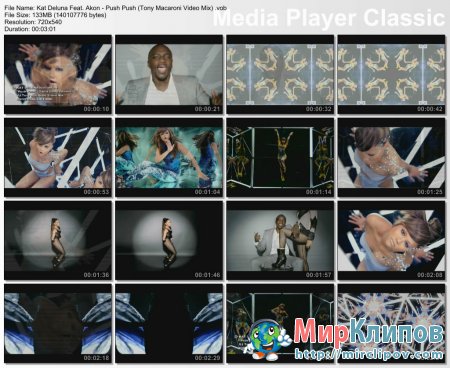 Kat Deluna Feat. Akon - Push Push (Tony Macaroni Video Mix)