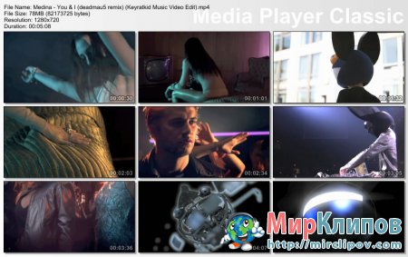 Medina - You & I (Deadmau5 Remix) (Keyratkid Music Video Edit)