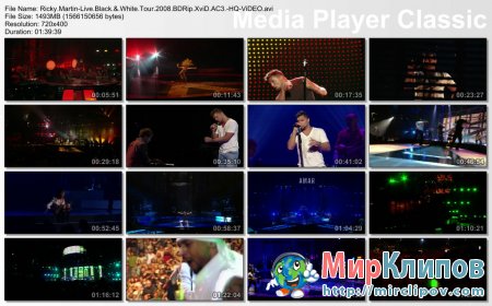 Ricky Martin - Black & White Tour (Live, Puerto Rico, 10.08.2007)
