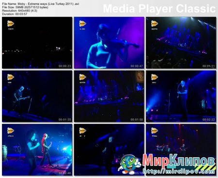 Moby - Extreme Ways (Live, Turkey, 2011)