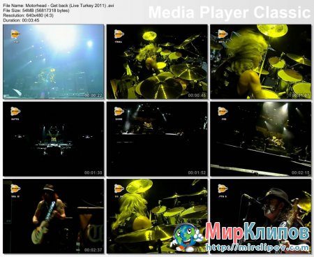 Motorhead - Get Back (Live, Turkey, 2011)