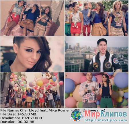 Cher Lloyd Feat. Mike Posner - With Ur Love