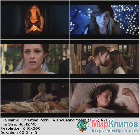 Christina Perri - A Thousand Years (OST Twilight Saga: Breaking Dawn)