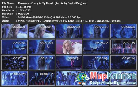 Камалия - Crazy In My Heart (Remix By Digital Dog)