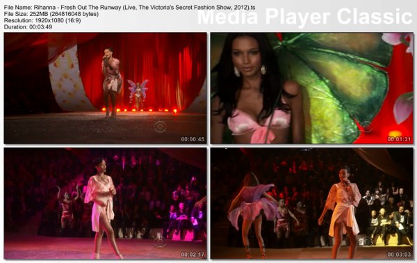 Rihanna - Fresh Out The Runway (Live, The Victoria's Secret Fashion Show, 2012)