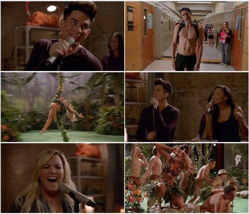 Glee feat. Demi Lovato & Adam Lambert - Roar (Glee Cast Version)