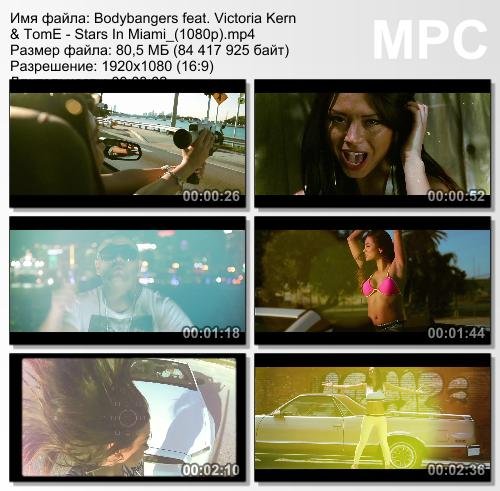 Bodybangers feat. Victoria Kern & TomE - Stars In Miami