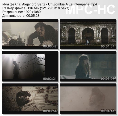 Alejandro Sanz - Un Zombie A La Intemperie