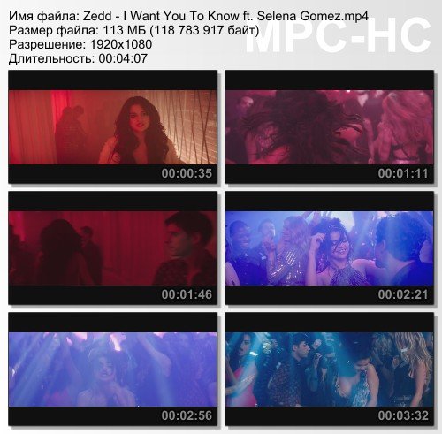 Zedd ft. Selena Gomez - I Want You To Know