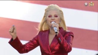 Lady Gaga - National Anthem (live Super Bowl 2016)